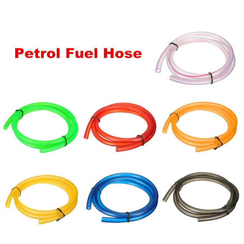 

Motorcycle Hose 1Meter 1M Petrol Fuel Line Hose Gas Oil Pipe Tube Nylon Soft For Honda Suzuki Yamaha Mini Moto Dirt Pit Bike ATV