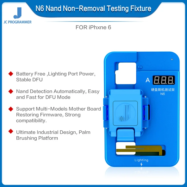 

JC N6 Nand Restoring Testing Fixture For iPhone 6/6P