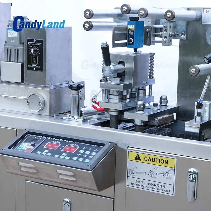 Candyland DDP-A плоская автоматическая блистерная упаковочная машина AI/PI для капсул