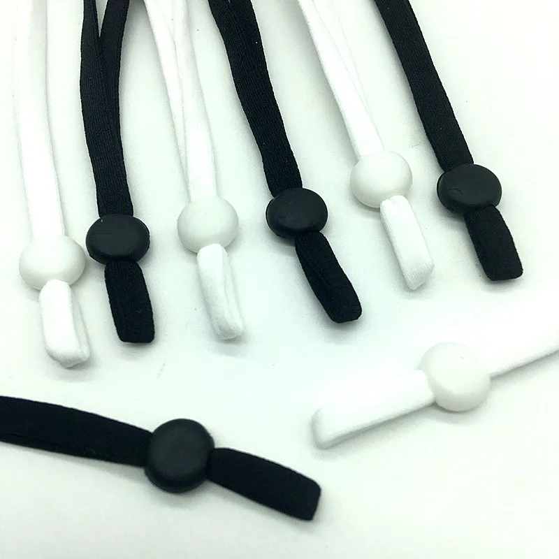 20/100 шт. маска швейная Эластичная лента шнур с регулируемой пряжкой Маска ушной