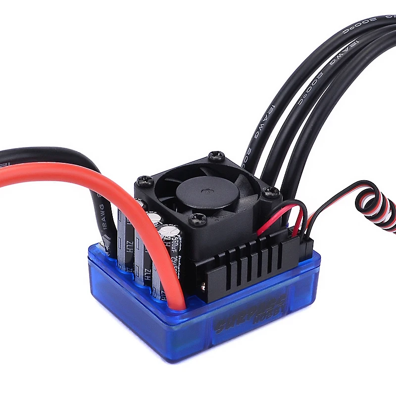 SURPASSHOBBY 4068 2050KV бесщеточный мотор водонепроницаемый без датчика + 120A ESC для 1:8 RC Drift