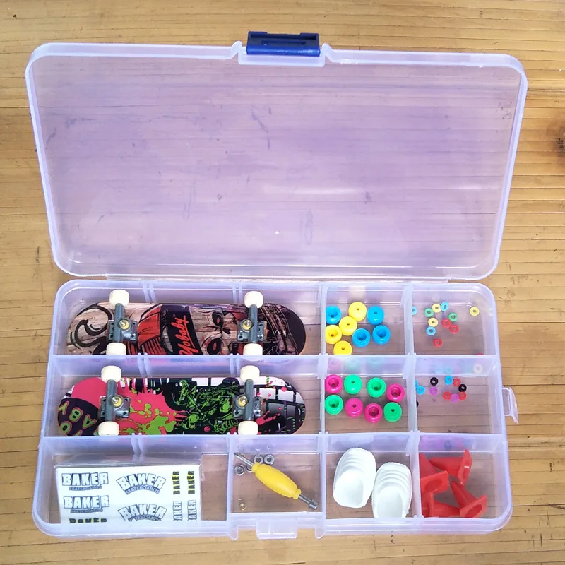 Новая комбинация набор для скейтборда на палец игрушка мини-скейтборд в