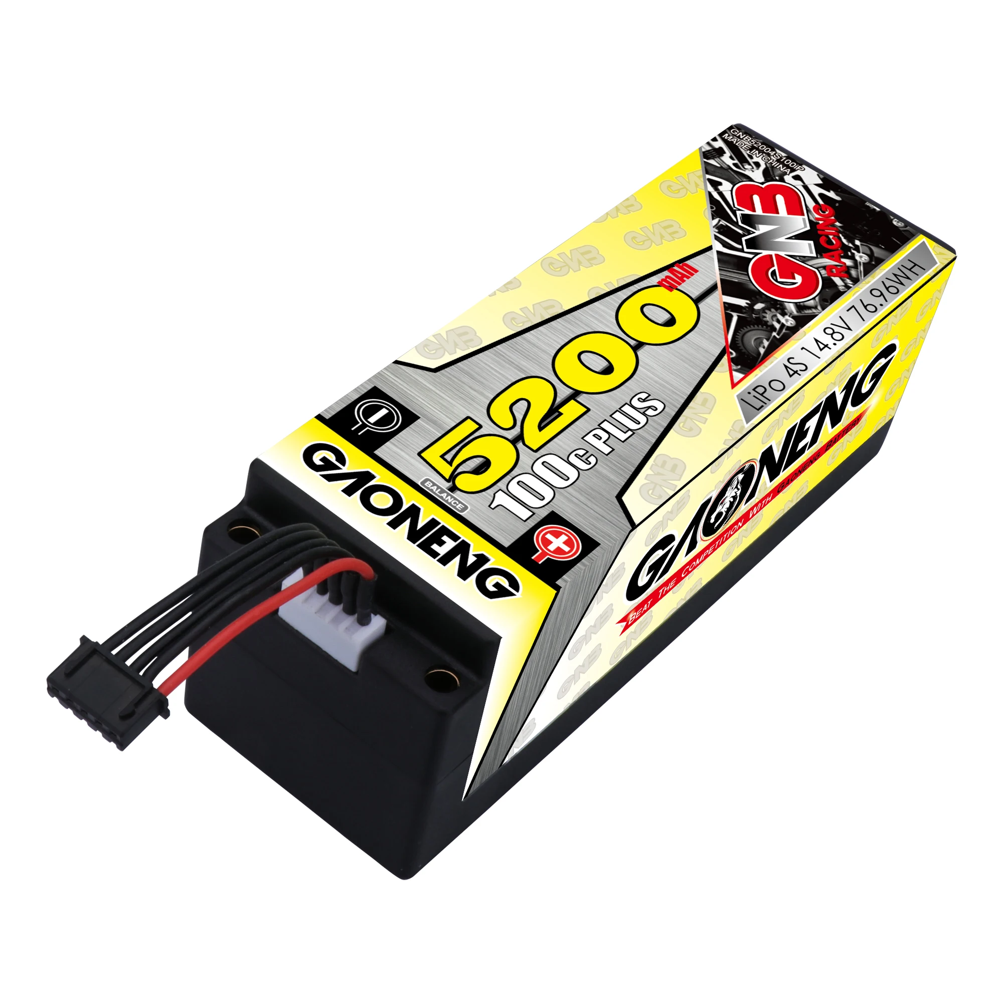 gaoneng gnb 5200 мач 4s 148 v 100c футляр чехол lipo бата