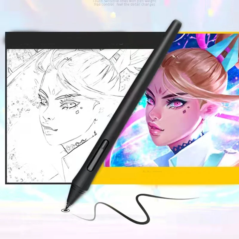 Ручка PW102 для графического планшета ручка без аккумулятора рисования и письма