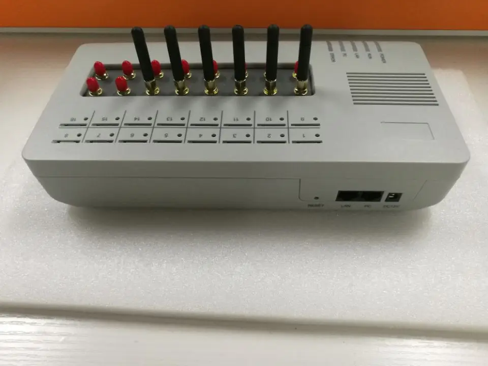 16 чипов GSM voip шлюз GoIP16 SIP маршрутизатор GoIP для ip атс (с короткие антенны) акция по