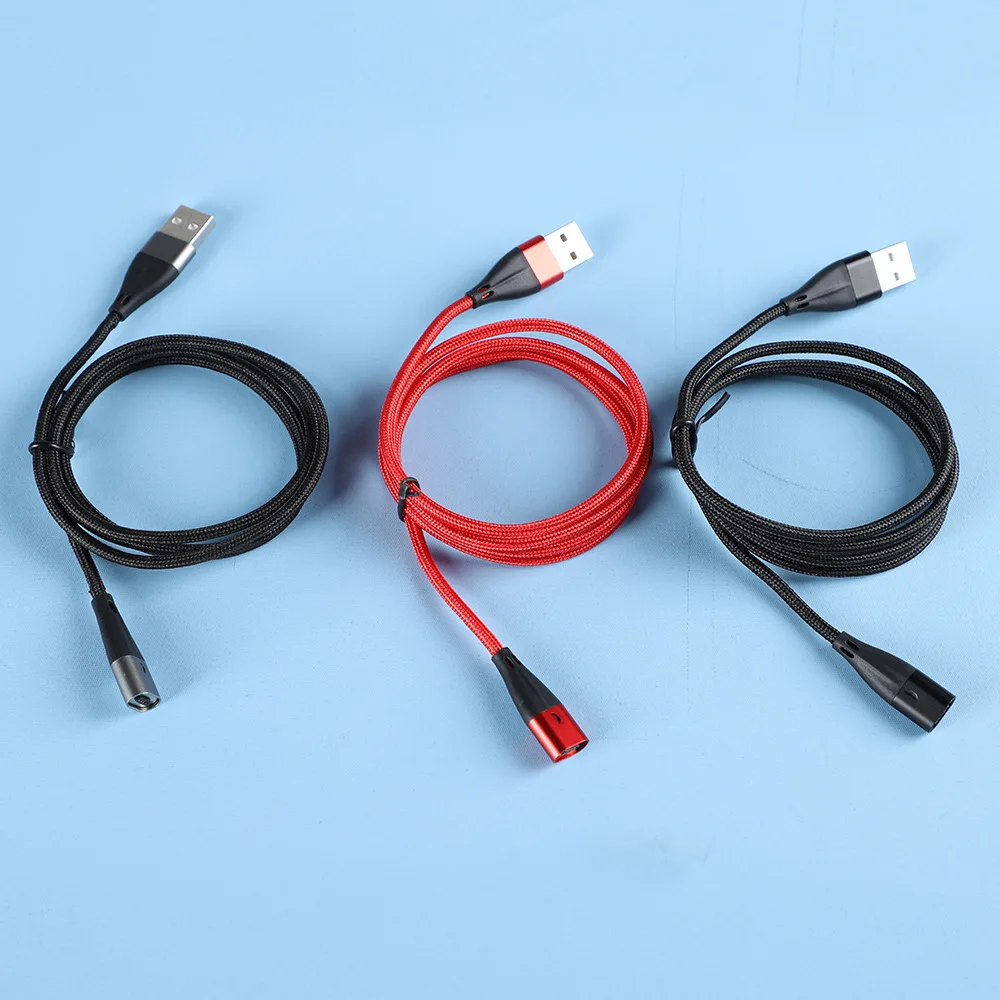 Новый стиль магнитный кабель для передачи данных длиной 2 м 3 в 1 плоская головка