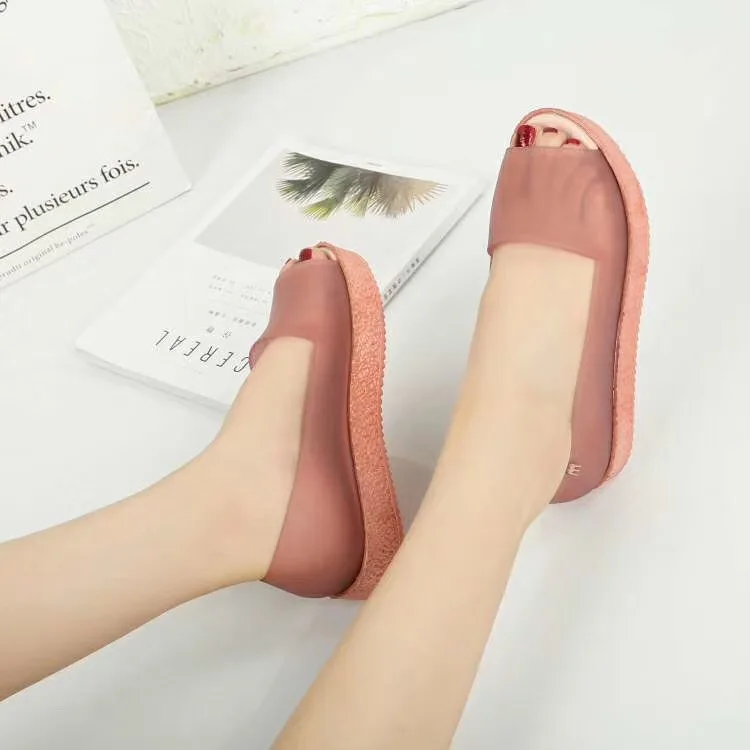 Melissa Puzzle/Новинка года; женские сандалии на плоской подошве; брендовая Прозрачная женская обувь melissa; однотонные сандалии; женская прозрачная обувь; Mulher