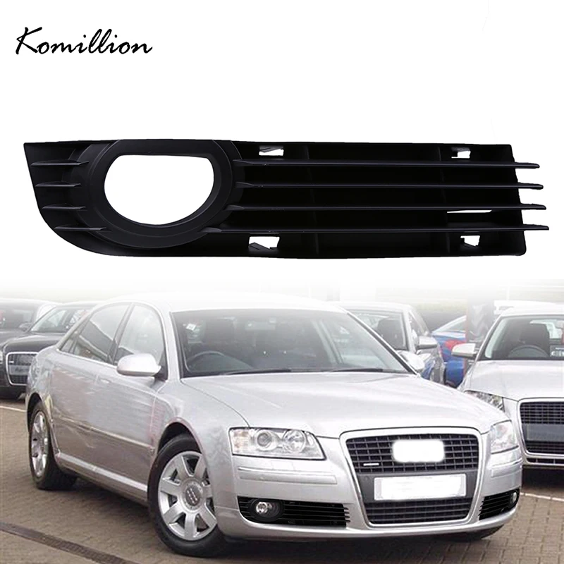 

Передний бампер автомобиля, противотуманная фара, воздушная направляющая решетка, черная противотуманная решетка, решетка с отверстием, Вн...