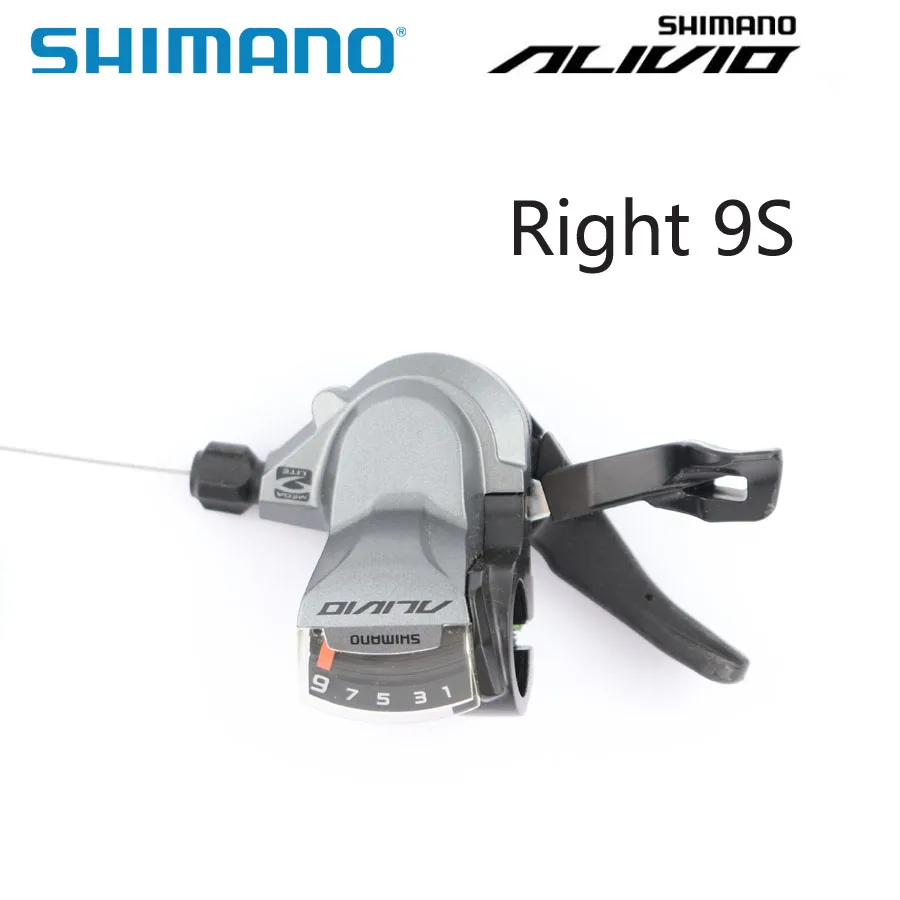 SHIMANO ALIVIO SL M4000 SL-M4000 рычаг переключения скоростей 3x9S рычаг переключения скоростей с внутренними кабелями 3s 9s варианты Запчасти для велосипедов