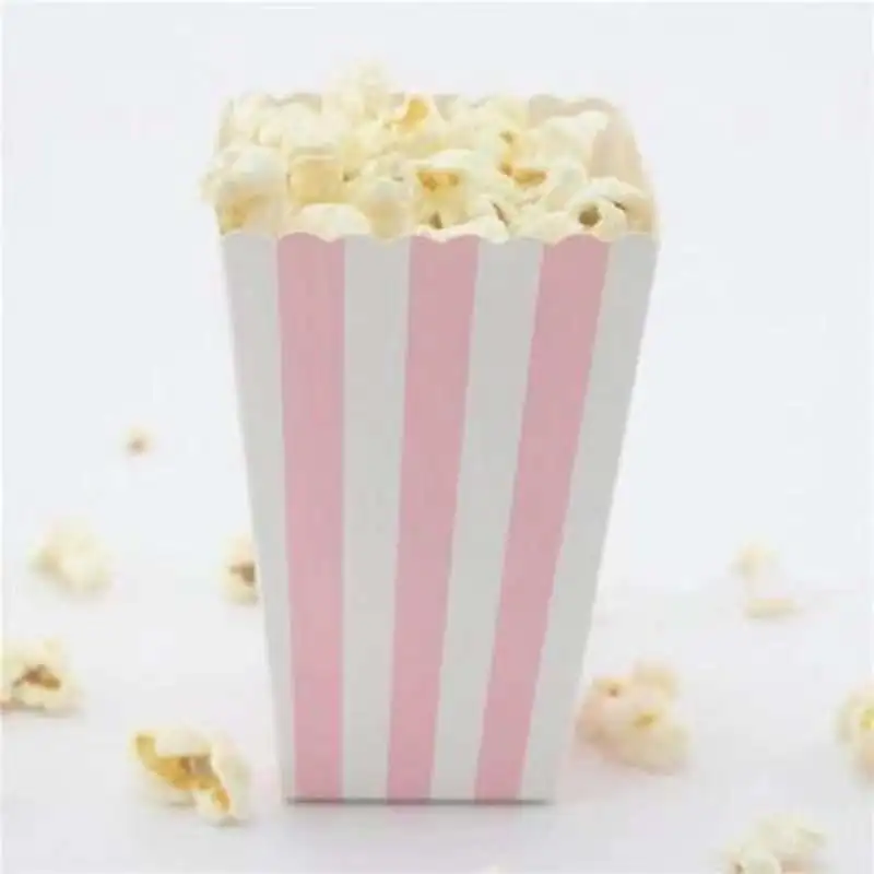 

12pcs Mini Paper Popcorn Baby Shower Birthday Party Table Party packaging cute packaging packaging boxes cookies packaging
