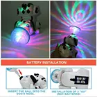 Забавная танцевальная собака, Электронная ходячая Танцующая собака-робот, игрушка для домашних животных, звуковая игрушка, музыкальный свет, Детская собака, подарок, светильник с Y3h3