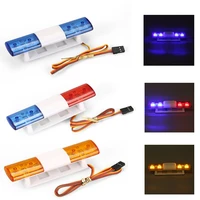 rc police car accessories led flash light alarming light for 110 hsp kyosho traxxas tamiya axial scx10 d90 rc car parts