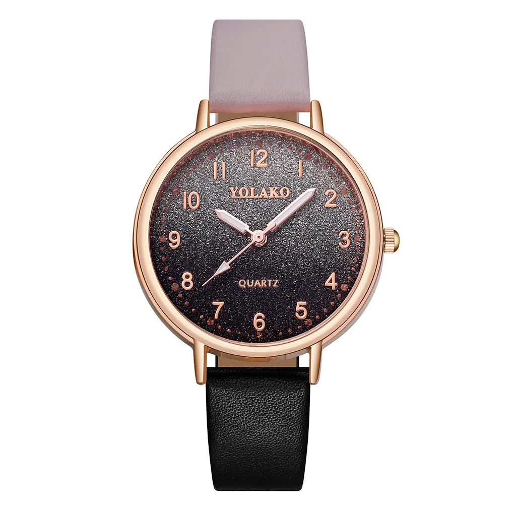 Reloj mujer женские часы модные montre femme простой градиентный циферблат с бриллиантовым ремешком женские кварцевые часы bayan kol saati