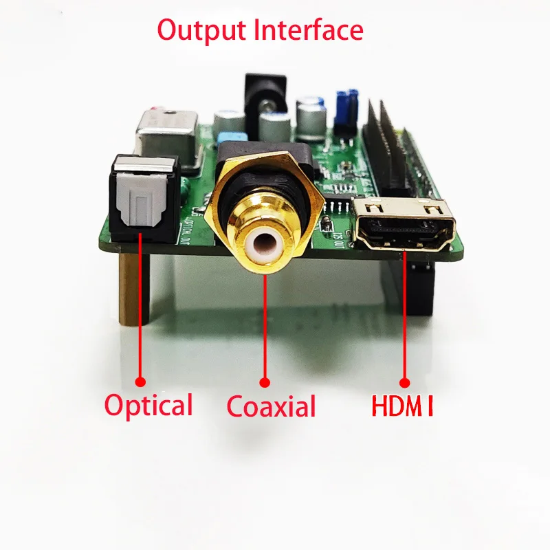 Коаксиальная оптическая HDMI HiFi DAC цифровая звуковая карта WM8804G I2S декодирующая