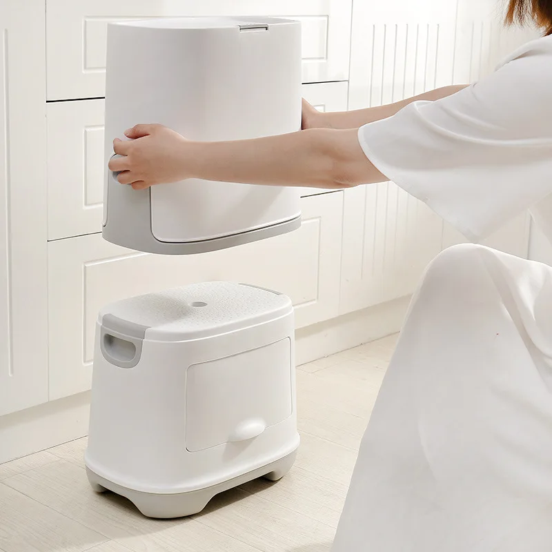 

Recycling Bin,Triple Trash Can,Bin with 3 Compartments,Waste Sorting Bins,Large Garbage Trash Cans Kitchen Storage