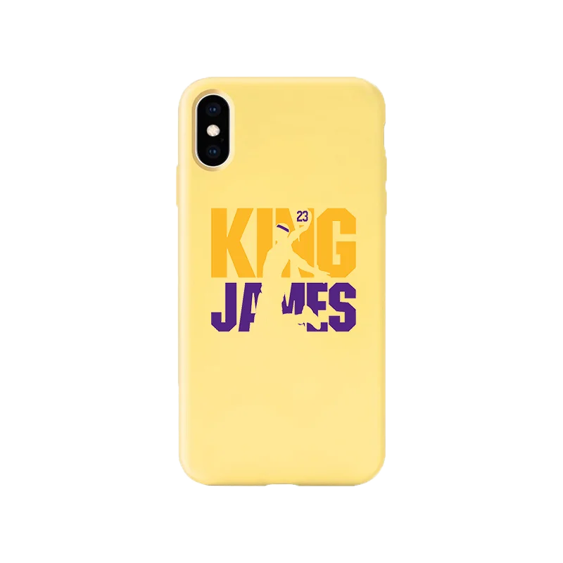 LeBron king James 23 Лос-Анжелес мягкий чехол для телефона из ТПУ чехол для iPhone11 pro 5 5S se 6 6s X Xs XR MAX 7 8 plus - Цвет: Y-2293