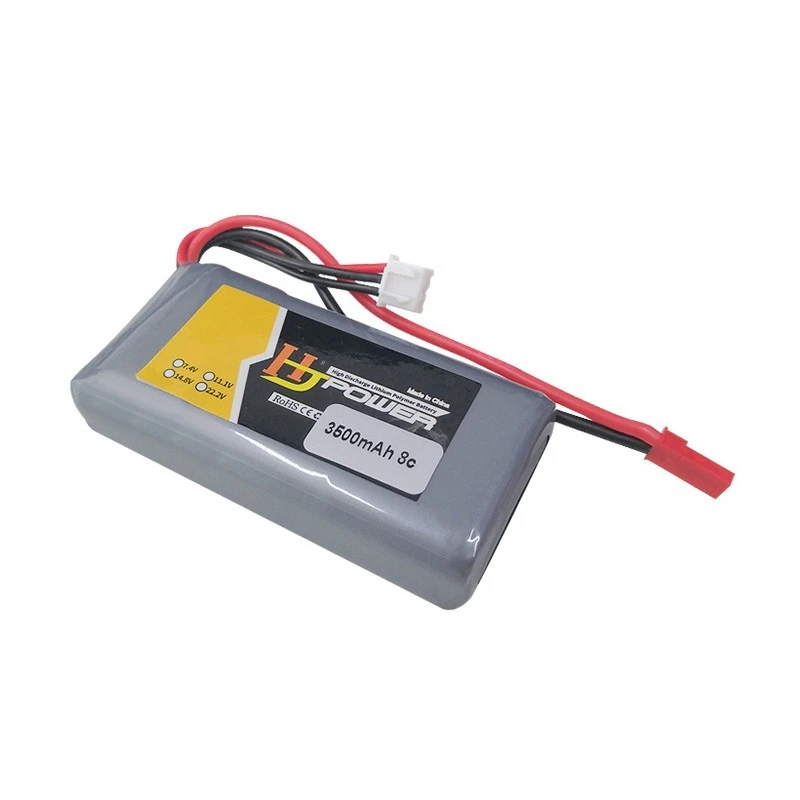 Оригинальный ру Lipo аккумулятор 2S 7 4 В 3500 мАч батарея для Jumper T16 T12