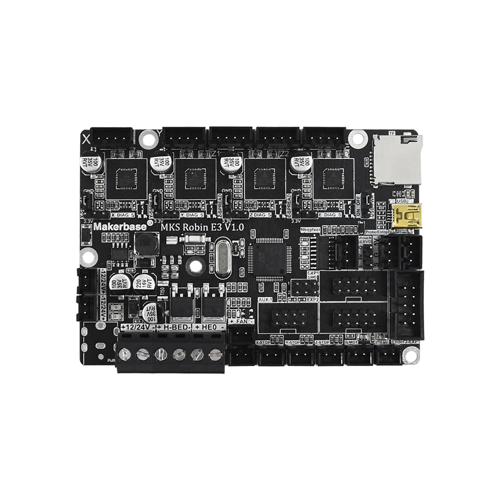MKS Robin E3 V1.0 32 бит плата управления интегрированная TMC2209 UART режим обновления 3D части принтера материнская