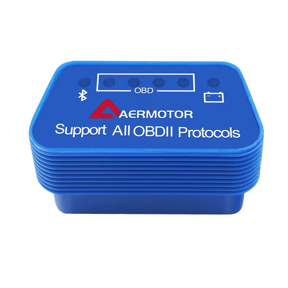 ELM327 V1.5 OBD2 Bluetooth автомобильный диагностический инструмент Android IOS PC OBDII код ридер