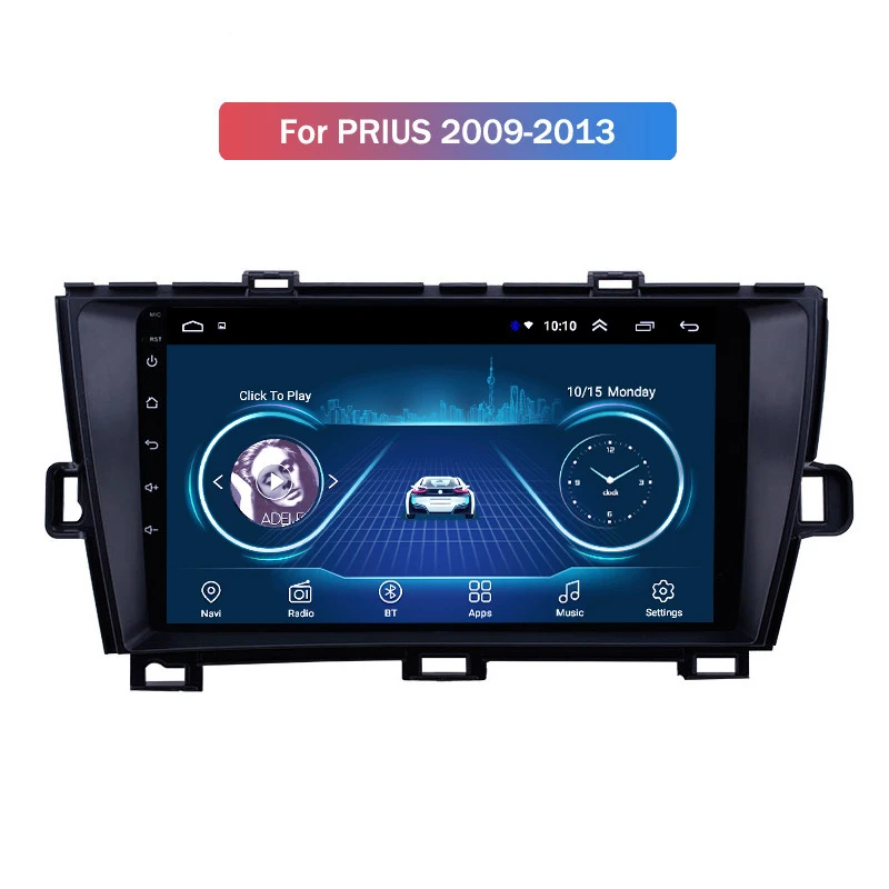 Для Toyota Prius 09 13 навигация GPs навигатор Zksoftware большой экран машина Android 9 0