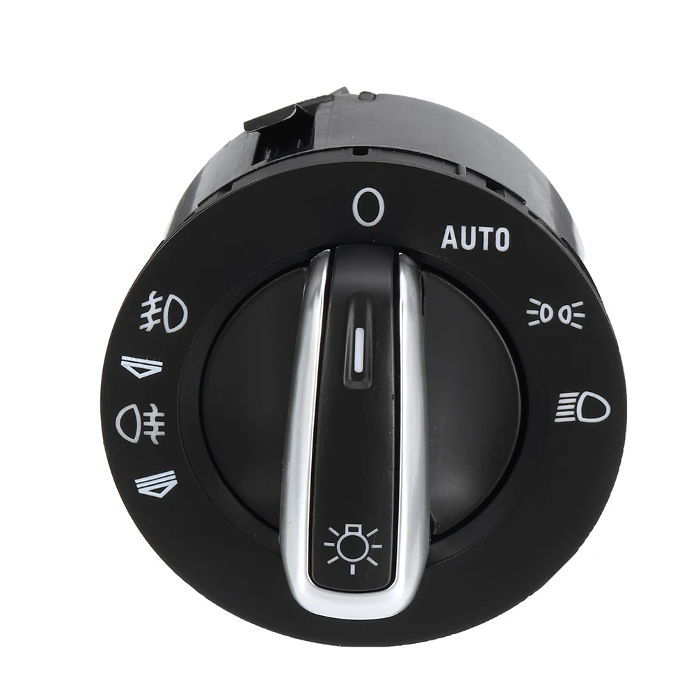 Новый хромированный переключатель фар Contorl Auto для Audi A6 S6 C6 RS6 Allroad Q7 4FD941531A 4F1941531E |