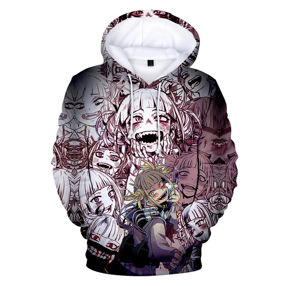 

Hoodie My Hero Academy Hoodies Women Hero Academy Anime 3D Hoodie Pullovers Full Sleeve length Casual Style Oversized Hoodie