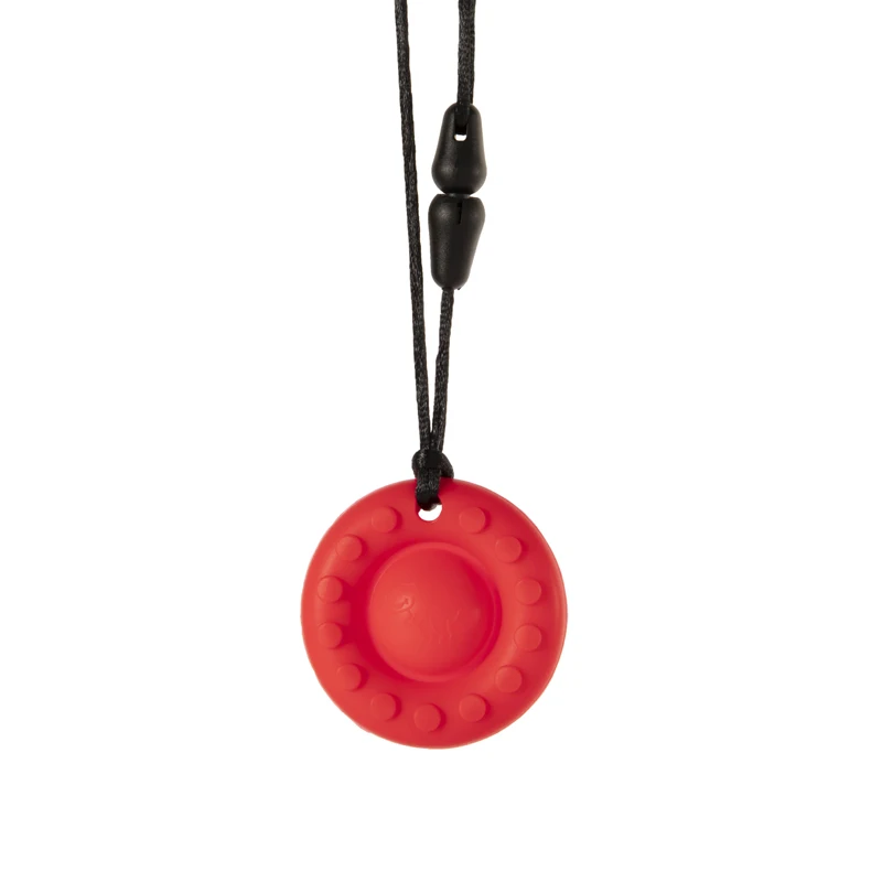 Colgante de descompresi&oacute;n sensorial para beb&eacute;, mordedor de silicona adecuado para el autismo, mascarilla con burbujas para el cuidado de la m&uacute;sica del beb&eacute;, cuentas libres de BPA-4