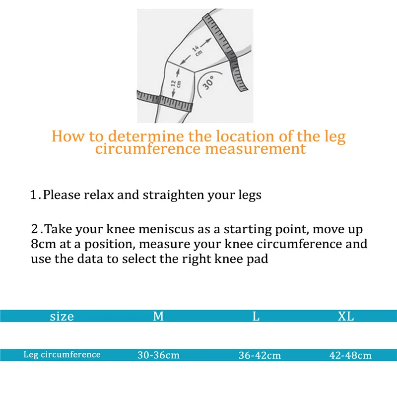 

1PCS Knee Brace Compression Sleeve Protector Brace Silicone Spring Knee Pad Basketball Gym Sports Volley Ball Running