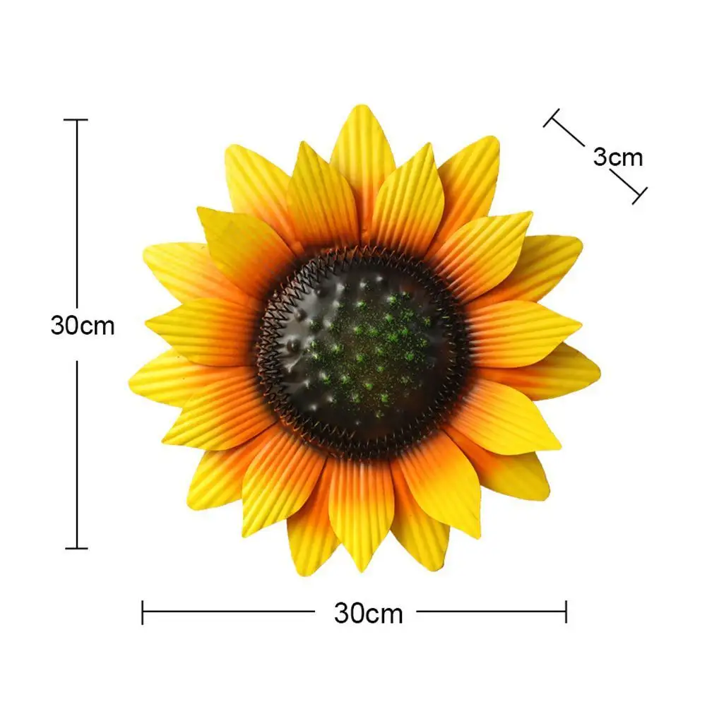 

Welcome Sign Handcrafts Metal Sunflower Front Door Decor Wall Hanging Sign For Door Porch Bar Cafe Shop Door Porch