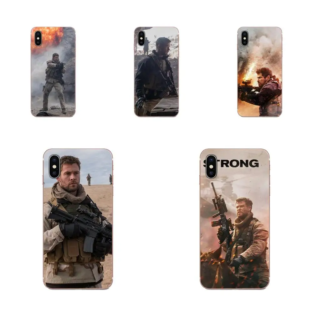 Крис Хемсворт 12 сильный фильм для huawei Nova 2 V20 Y3II Y5 Y5II Y6 Y6II Y7 Y9 G8 G9 GR3 GR5 GX8 Prime 2018 2019 |