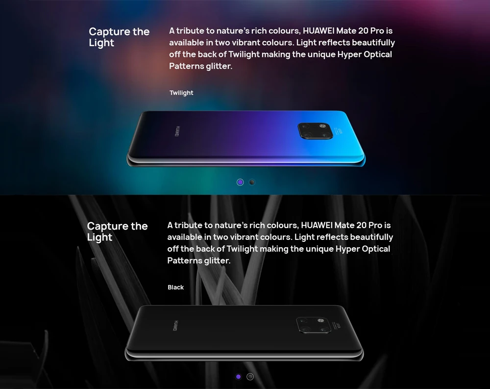 HUAWEI mate 20 Pro, мобильный телефон, полный экран, водонепроницаемый, IP68, 40 МП, 4 камеры, Kirin980, быстрое зарядное устройство, 10 в/4 а, 8 Гб ram, 256 ГБ rom