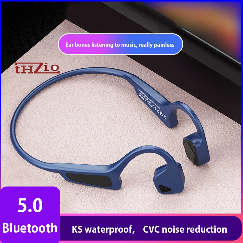 Костная проводимость беспроводные наушники Hifi Bluetooth наушники Спортивная игровая гарнитура наушники с микрофоном для xiaomi huawei