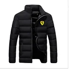 Мужская модная куртка на молнии, удобная хлопковая одежда, зимняя теплая Классическая Стильная мужская куртка, пальто, 2021