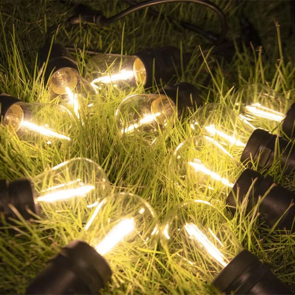 Conduziu a Luz da Corda Conduziu a Lâmpada da Festa de Aniversário ao ar Livre para o Jardim do Pátio Luzes de Casamento do Feriado Casa Classe Comercial 7 – 10m Hhs Ip65