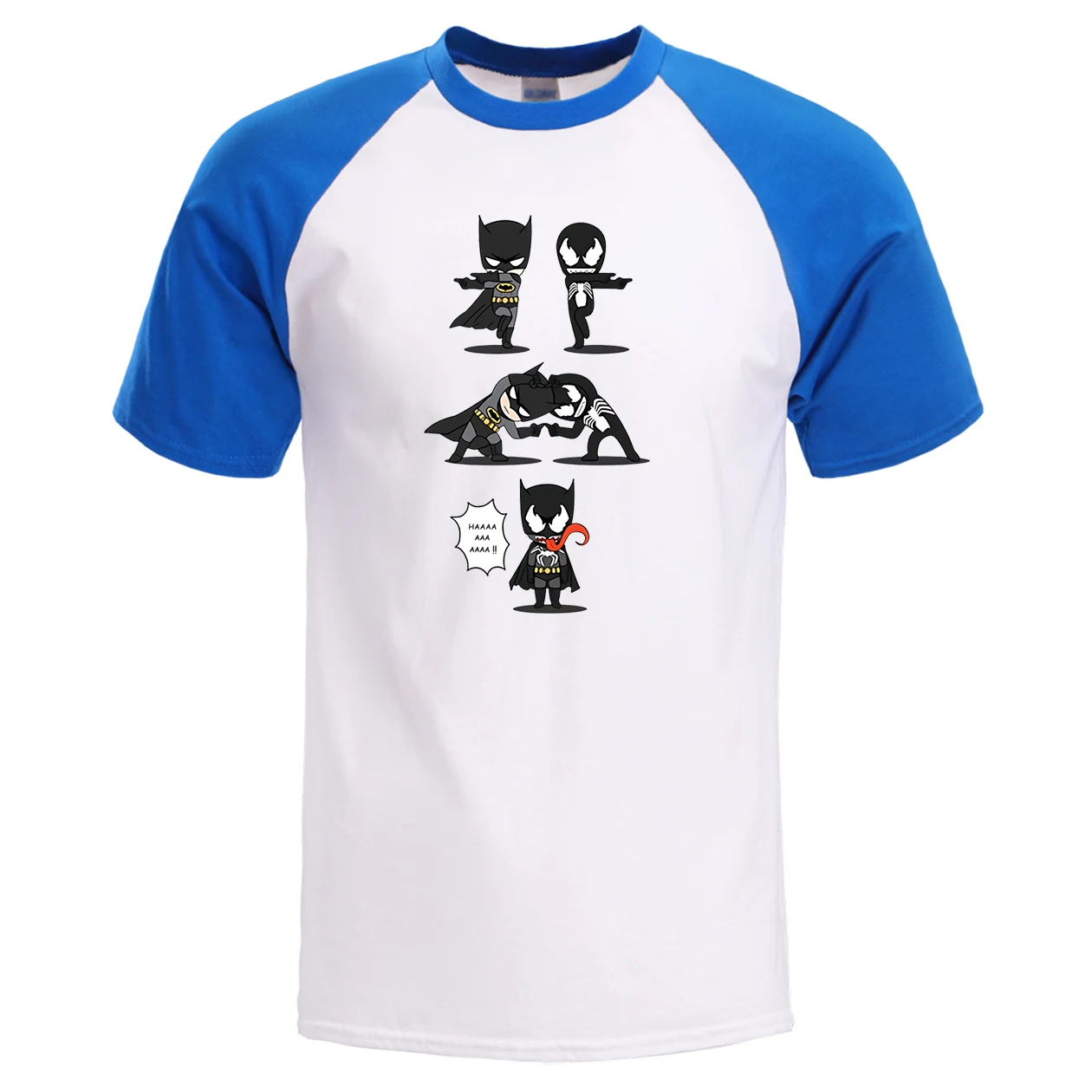 Мужская Ядовитая летняя футболка Эдвард Брок реглан Футболка мужская Бэтмен