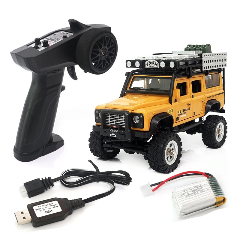 

SG2801 4WD 2.4Ghz Simulation Remote Control Off-Road Climbing Car with Front and Rear Lights Vehicle Model Toy