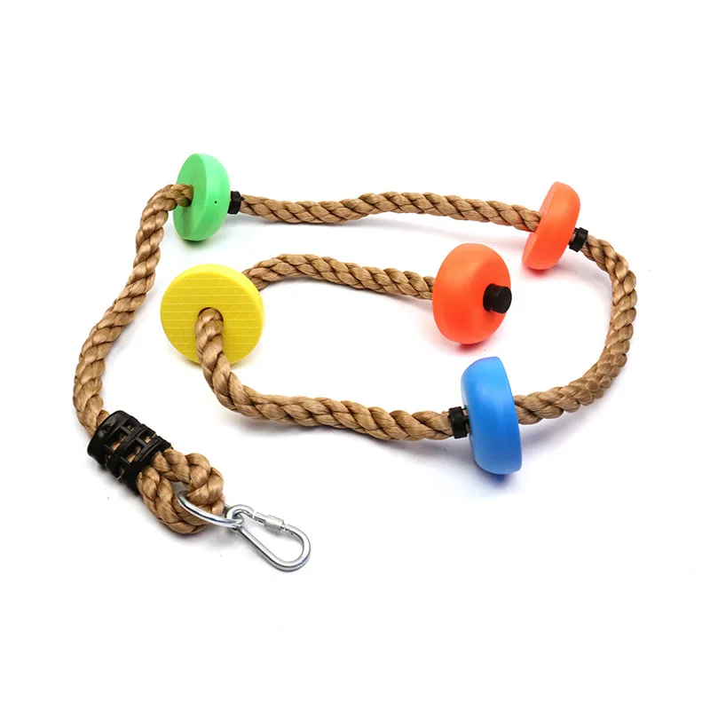 

Outdoor Sports Swing Rope Color PE Disc Climbing Rope Kindergarten Baby Exercise Children Climbing Rope