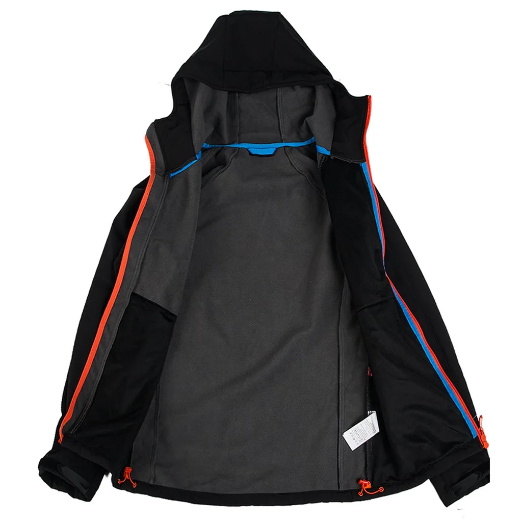 Водонепроницаемая мужская куртка для походов ветрозащитная активного отдыха
