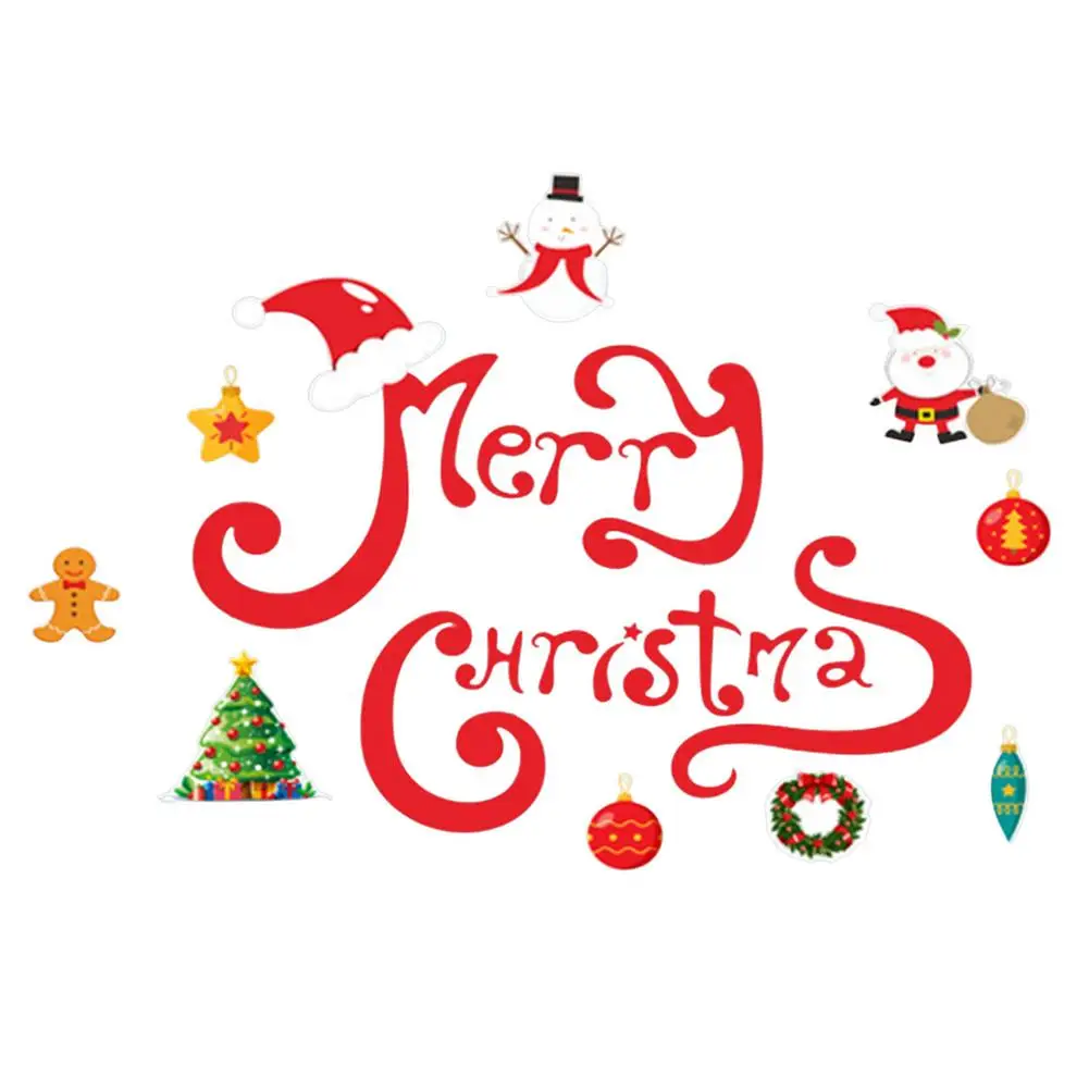 

Рождественские украшения для гаража, наклейки для гаража, раннего Рождества, наклейки для холодильника, окна, Рождества, праздника, па