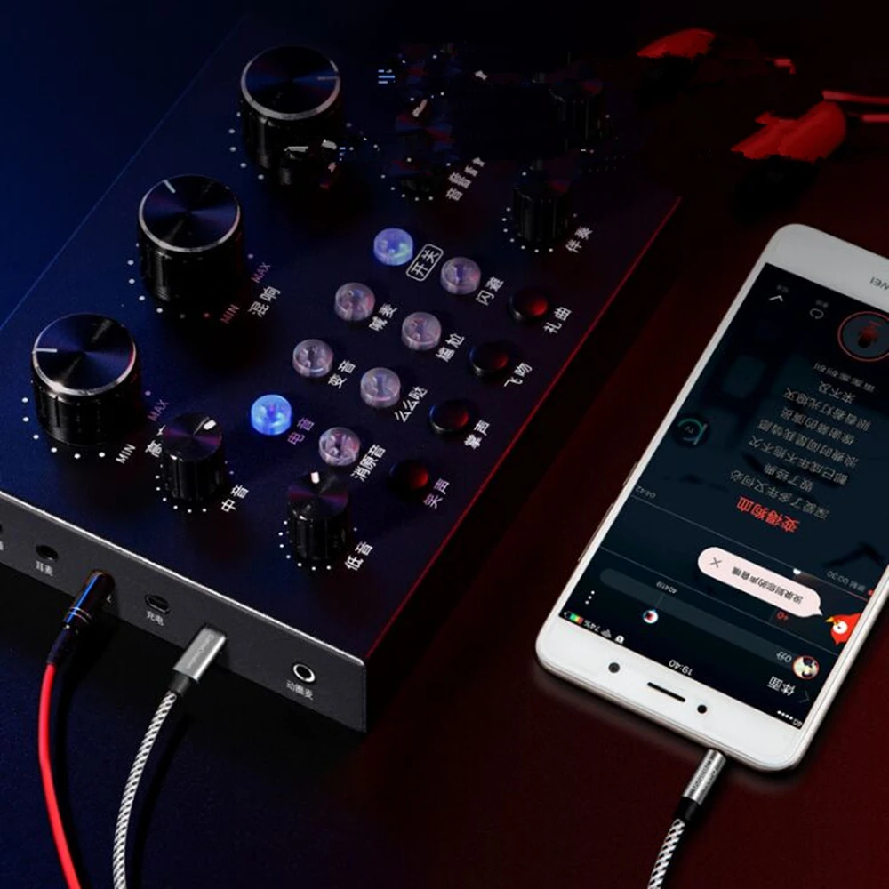 Кабель TRRS 3 5 мм штекер-micro usb аудио стерео HiFi кабель с посеребренным медным