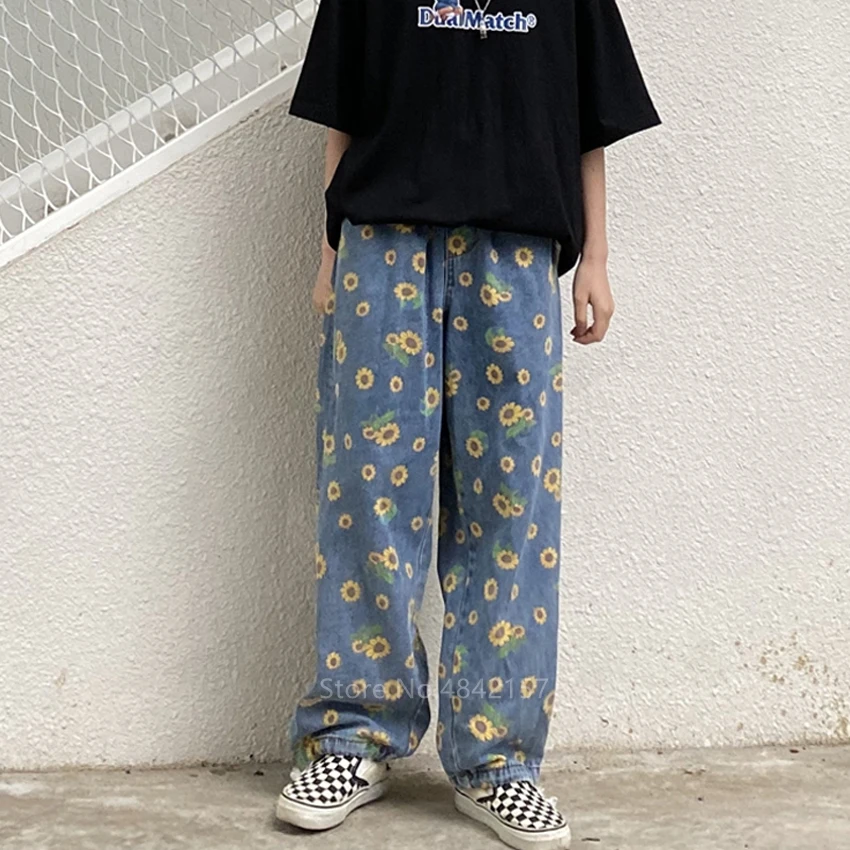 Традиционные брюки-кимоно для мужчин и женщин свободные уличные штаны в стиле