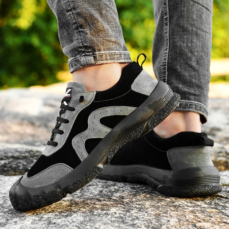 

Мужские износостойкие кроссовки для бега, уличные кроссовки для альпинизма, Мужская теннисная обувь, удобная повседневная мужская спортив...