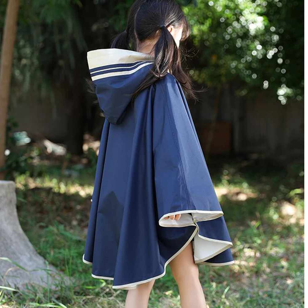 Детский плащ дождевик для мальчиков и девочек детский Дождевой Плащ Пончо