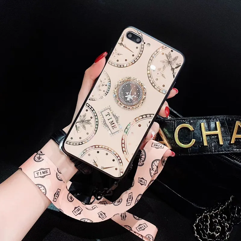 Чехол с магнитными часами для iPhone XS Max XR X 8 7 6 Plus IPhone 11 Pro мягкий чехол из ТПУ