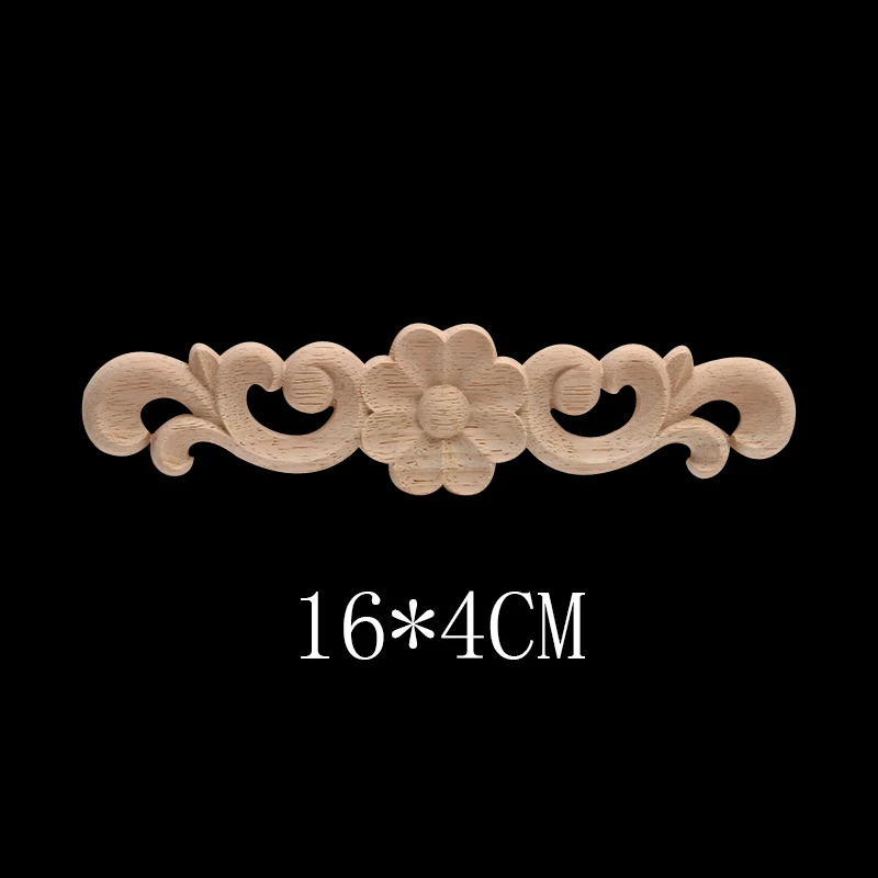 Деревянная наклейка сердце цветок