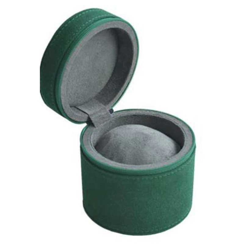 

Watch Storage Bag Handmade Watch Leather Bag Portable Fleece Leather Couple Bag