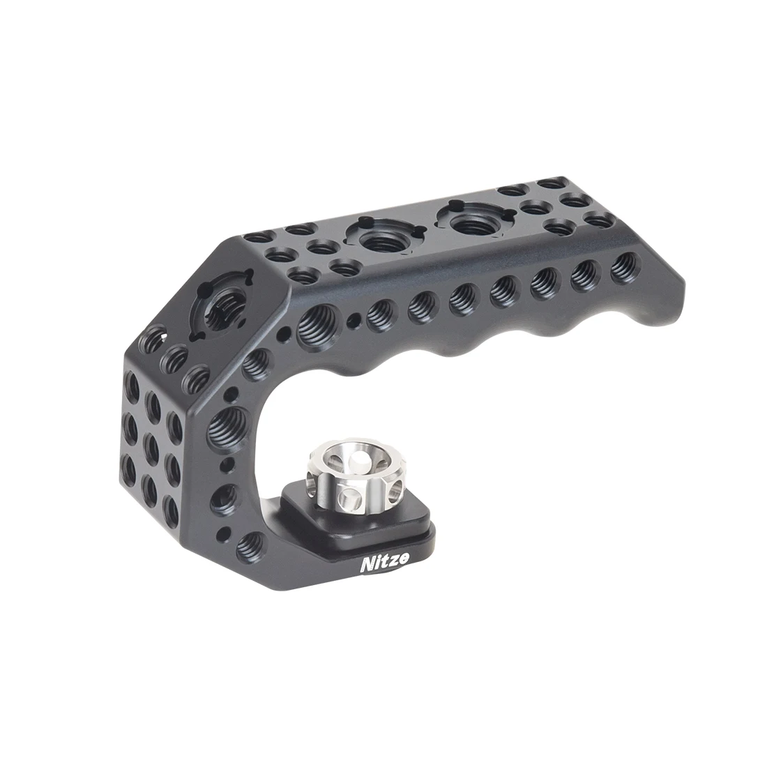 

NITZE STINGER Quick Release Top HANDLE WITH 3/8” ARRI LOCATING PINS - PA28M-BK Universal For NITZE BMPCC 4K Cage
