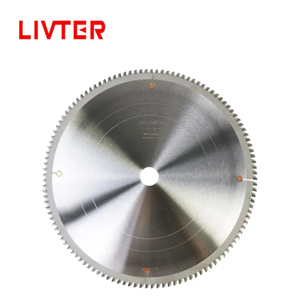 LIVTER T.C.T circular saw blade For cutting all kinds of Aluminum Alloy 100/120 teeth