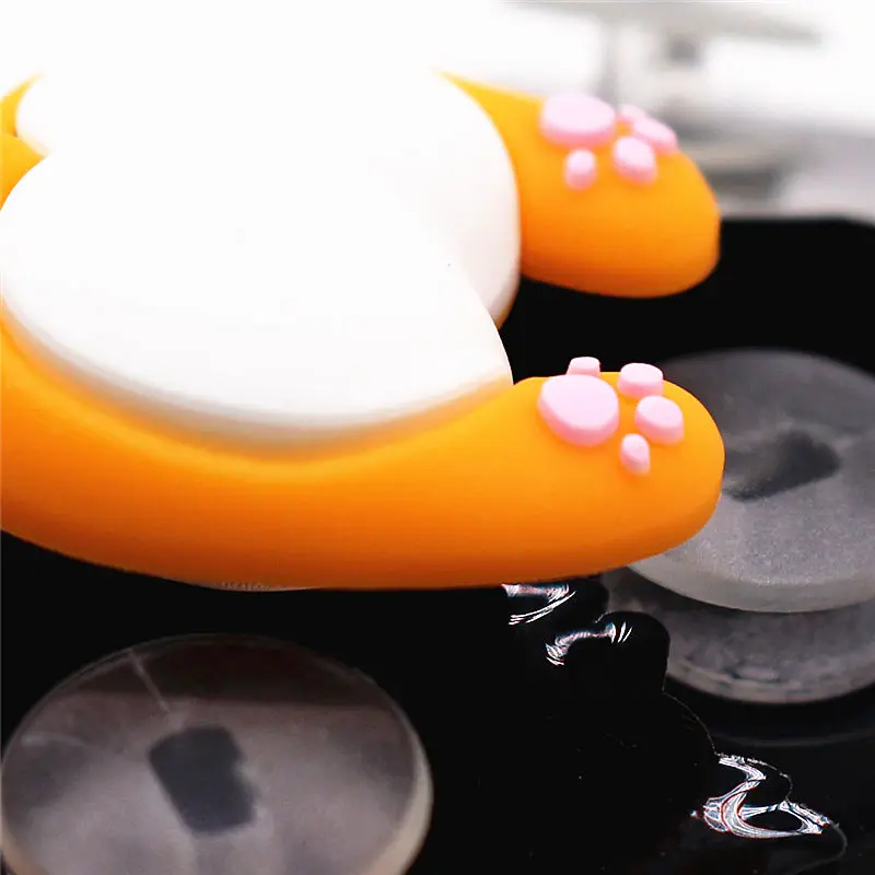 3D Japanese Manga Shoe Chrams Accessories Stuck Corgi Pig Butt PVC Shoe Decoration Designer for croc jibz Kids X-mas Party Gifts