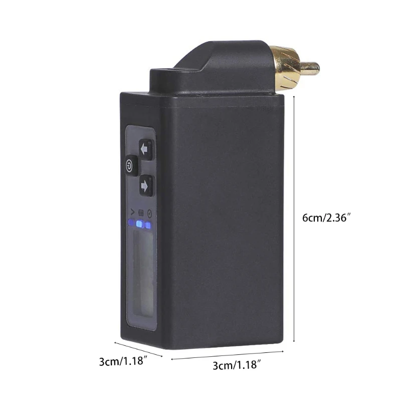 

Professional Mini Wireless Tattoo Power RCA DC Connector for Rotary Pen Machine Portable Supplies